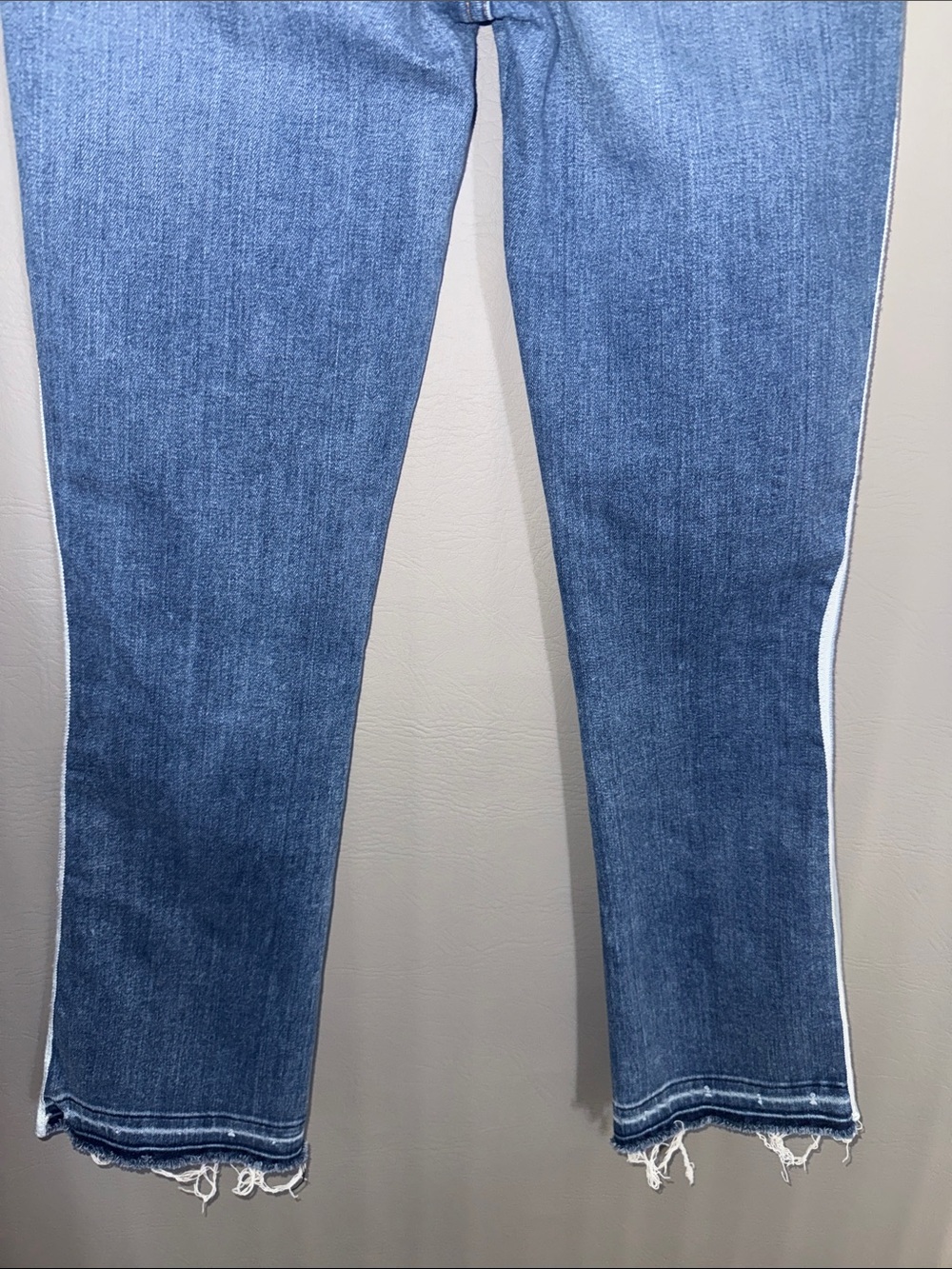 Veronica Beard Carolyn Baby Boot High Rise Jeans Carolina Stripe Size 25 - Picture 6 of 8